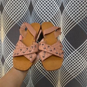 Bottega Veneta Dahlia intrecciato Sandals